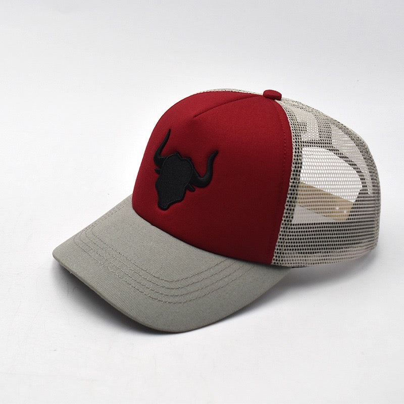 Black bull red