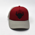 Black bull red